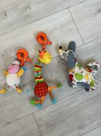 Лот Іграшки -підвіски брязкальця для немовля на коляску Tini love
