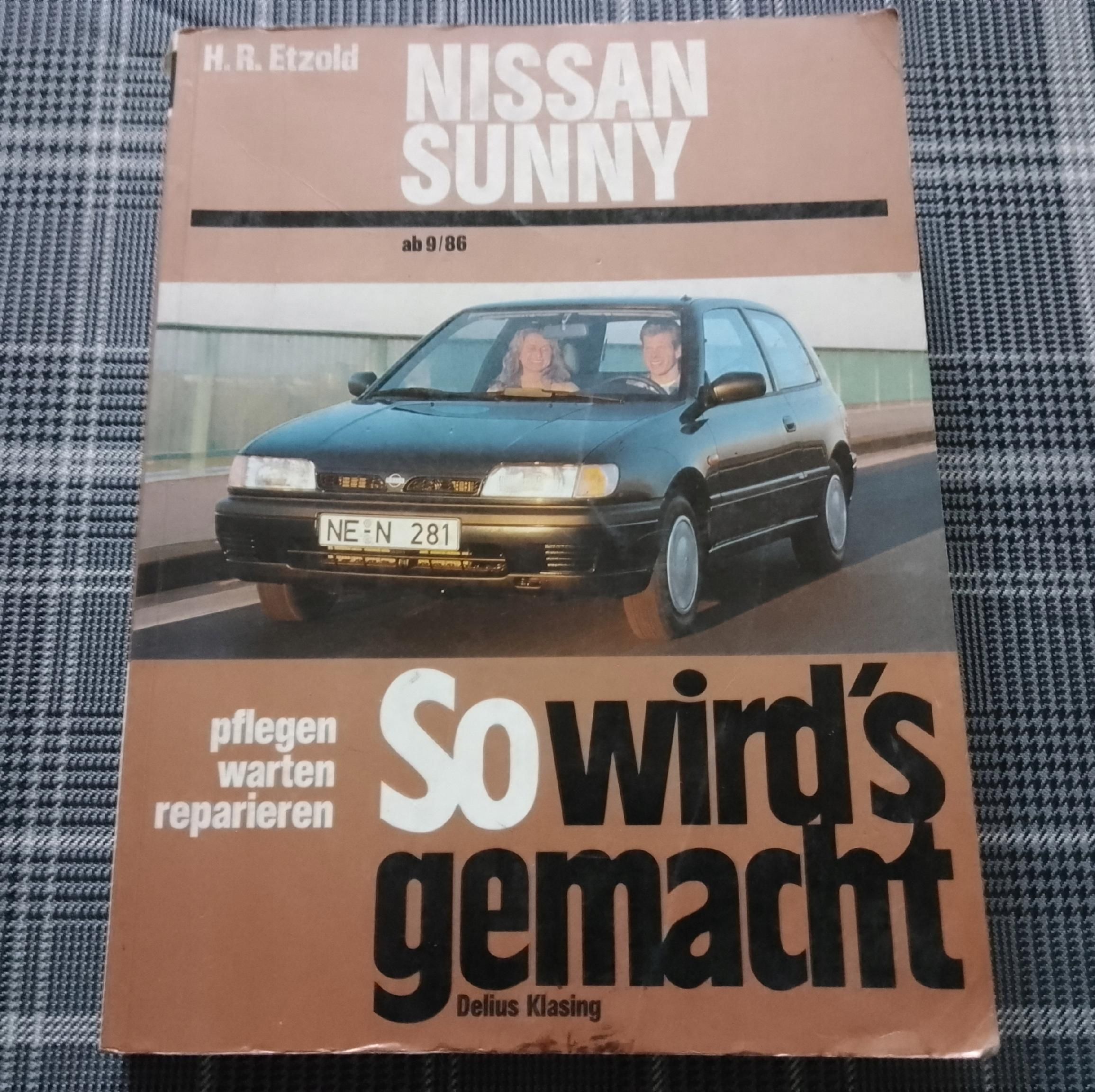 Nissan Sunny Sam Naprawiam Instrukcja Napraw 1995