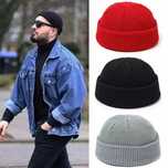 Шапка Докер ка Docker Бини Beanie Короткая Укороченная до ушей до вух