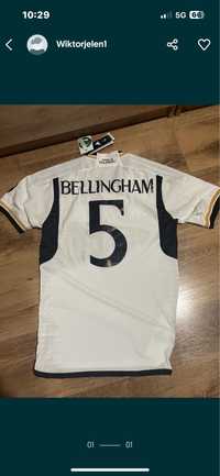 Biał koszulka piłkarska real madryt bellingham