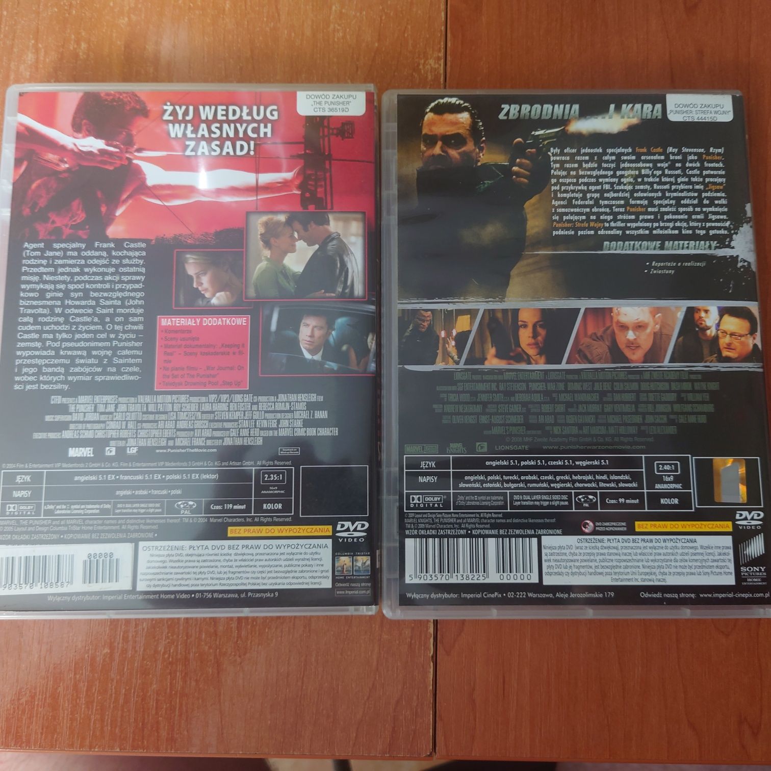 Punisher DVD 2xDVD