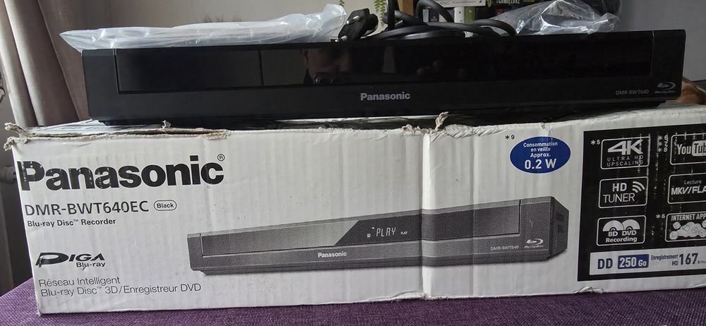 Panasonic nagrywarka blu-ray, dvd