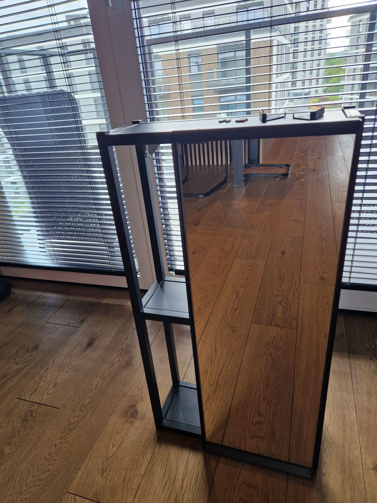 IKEA ENHET Szafka z lustrem antracyt 40x17x75 cm