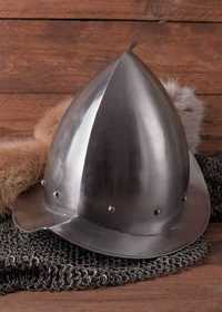 Germański hełm Morion, stal 1,3 mm