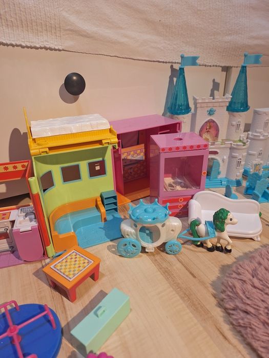 Zestaw domków dla lalek  - 3 sztuki