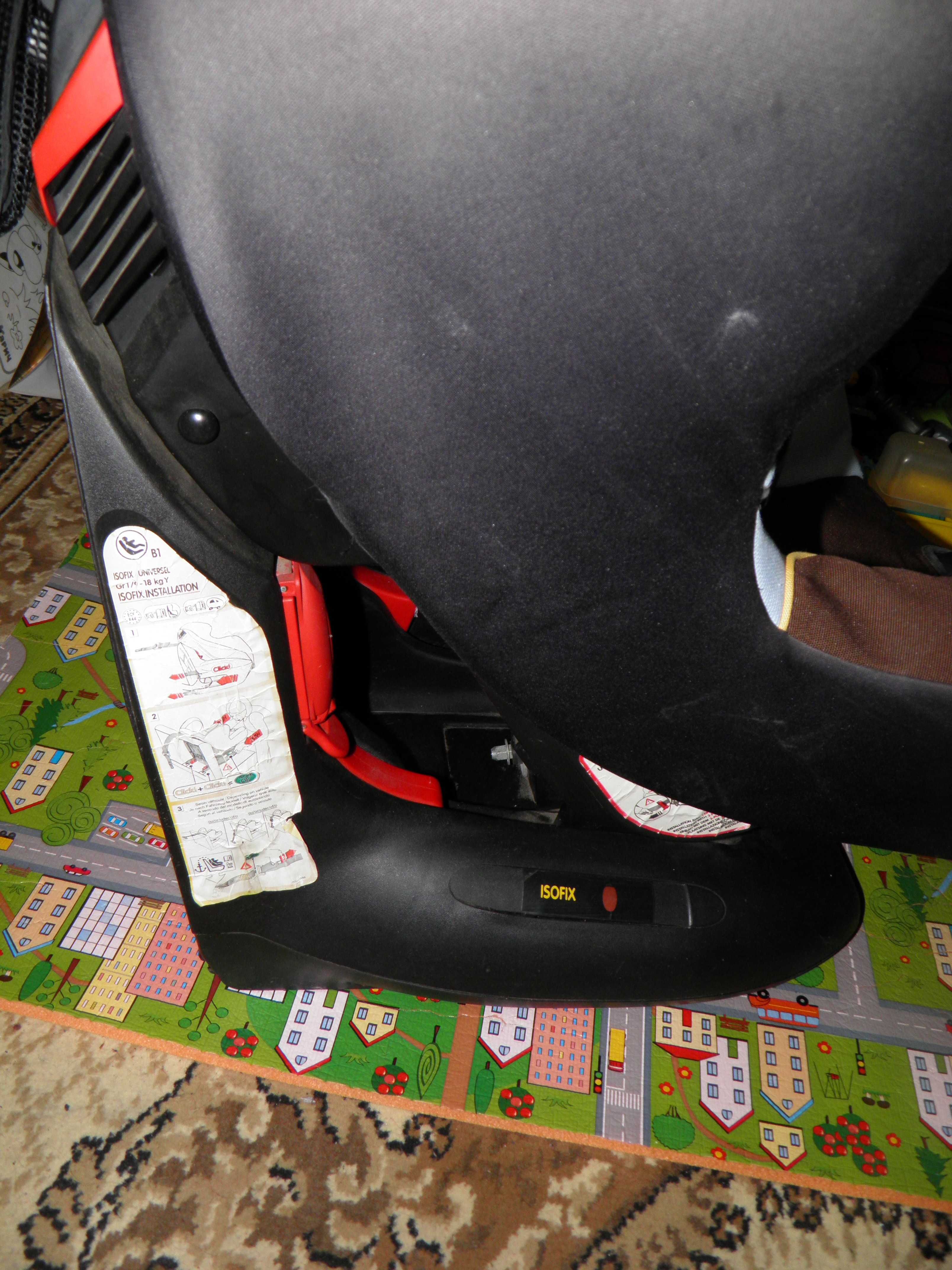Детское автокресло Bebe Comfort iseos от 0 до 18 кг с isofix б/у