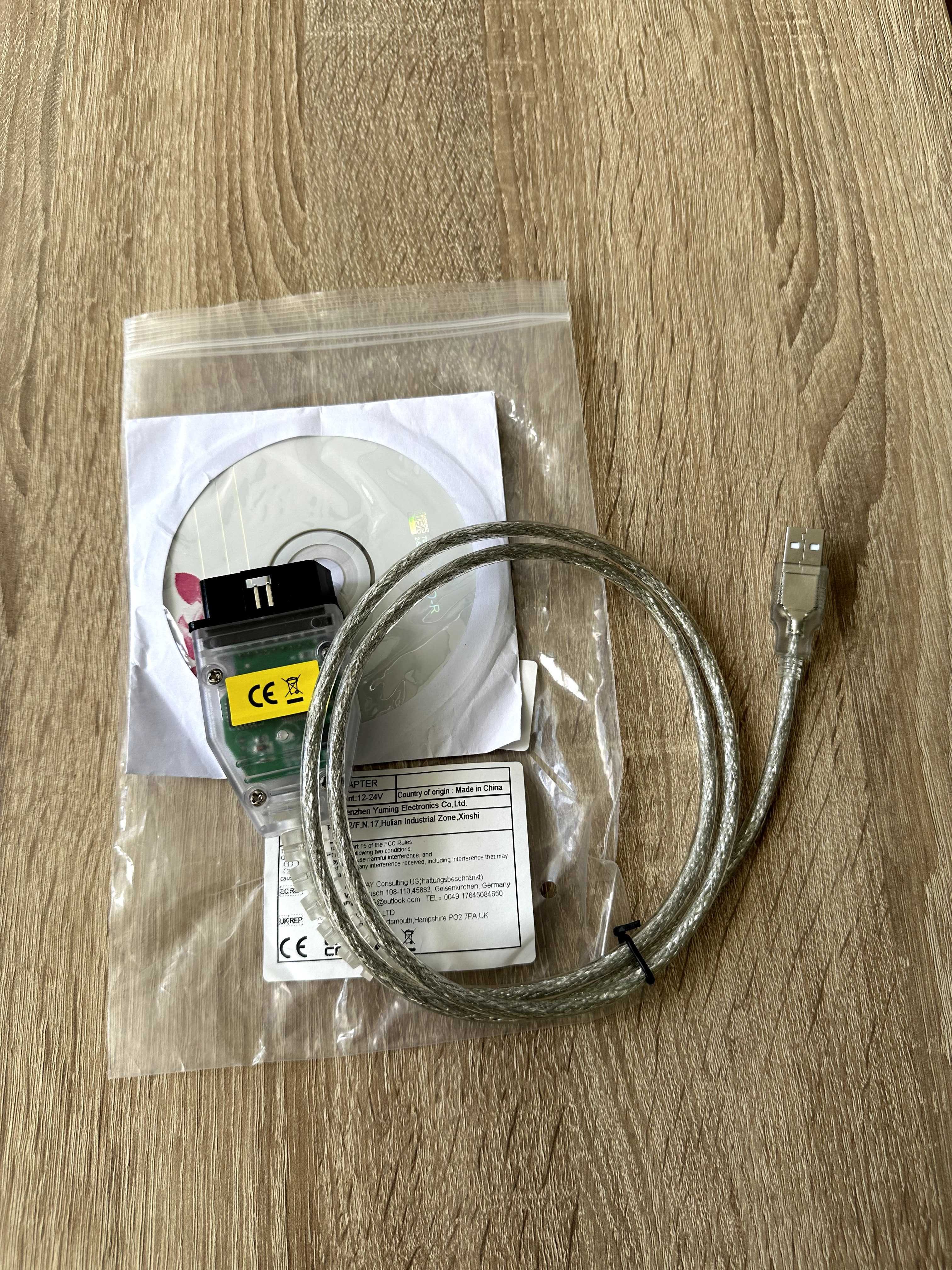 Адаптер BMW INPA K+DCAN USB FTDI c переключателем