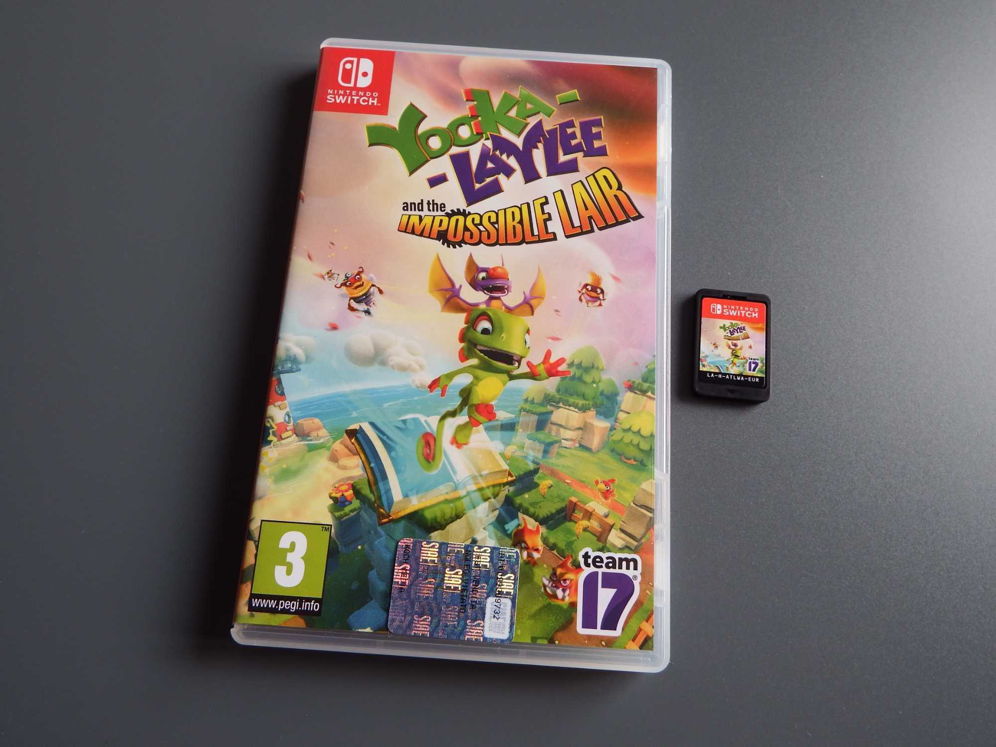 NINTENDO SWITCH gra dla najmłodszych ! YOOKA LAYLEE !!!