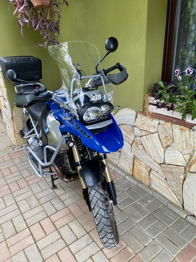 BMW GS 1200 k25 z 2009r. z trzema kuframi