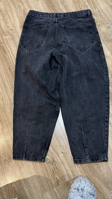 Czarne  spodnie barrel loos jeans M męskie 29 reserved