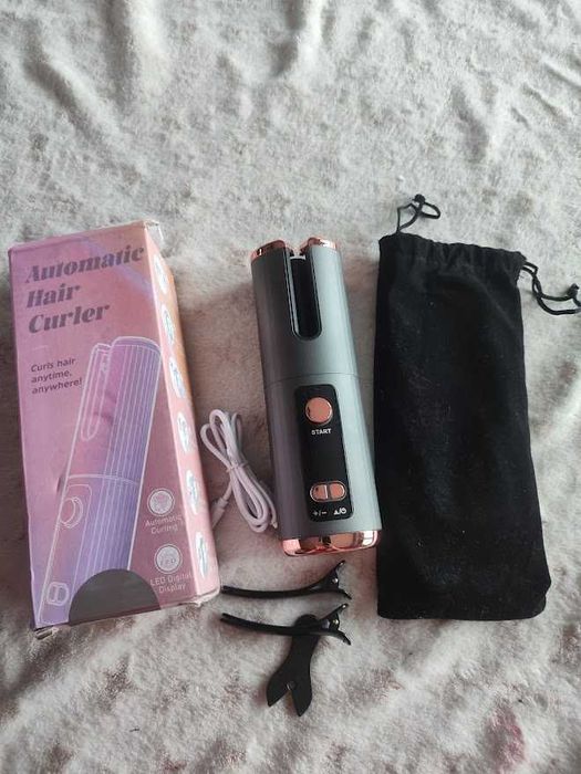 Automatyczna lokówka do włosów loki bezprzewodowa