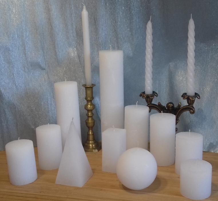 Свечи Декоративные Насыпные Свадебные Восковые купить в Украине оптом