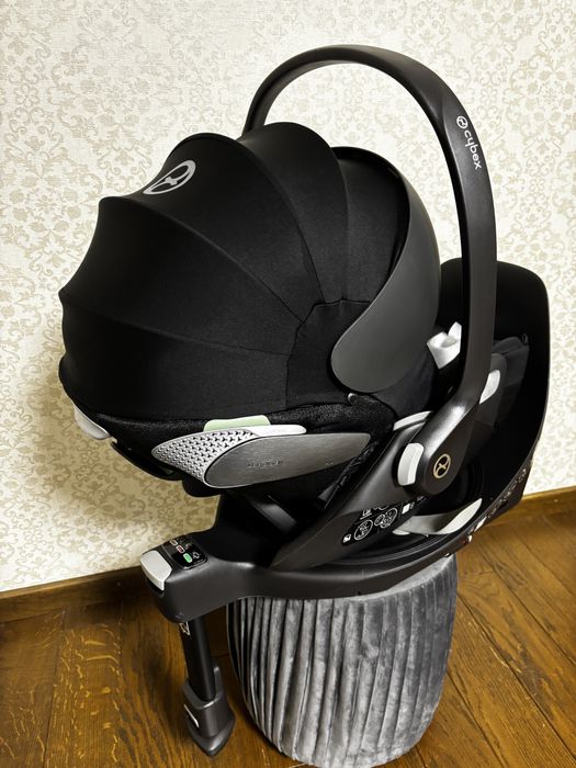 Автокрісло Cybex Cloud T i-size Sepia black чорний з базою Cybex T