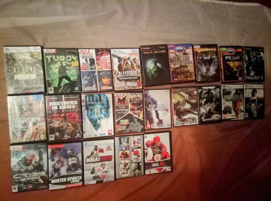 Продам Діски Ліцензійні DVD-ПК ігри. Різного типу Можно цілою колекціє