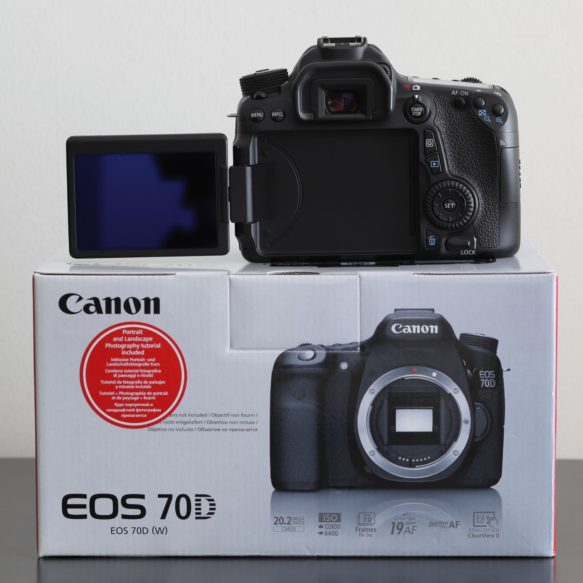 Canon EOS 70D - APS-C de 20,2 megapixels