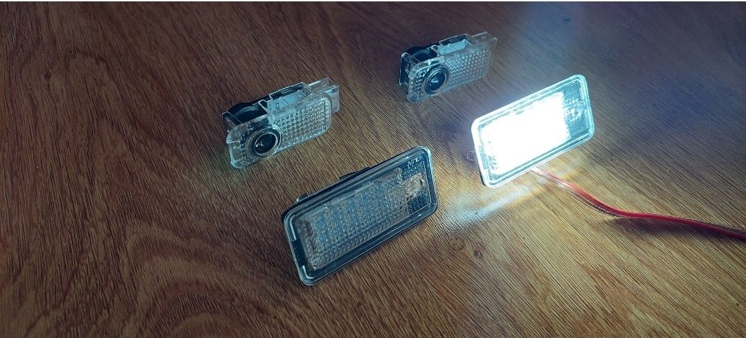 LED подсветка 3d дверей номеров Ауди Bmw E46 E53 Audi A3 A4 A8 A6 Q7