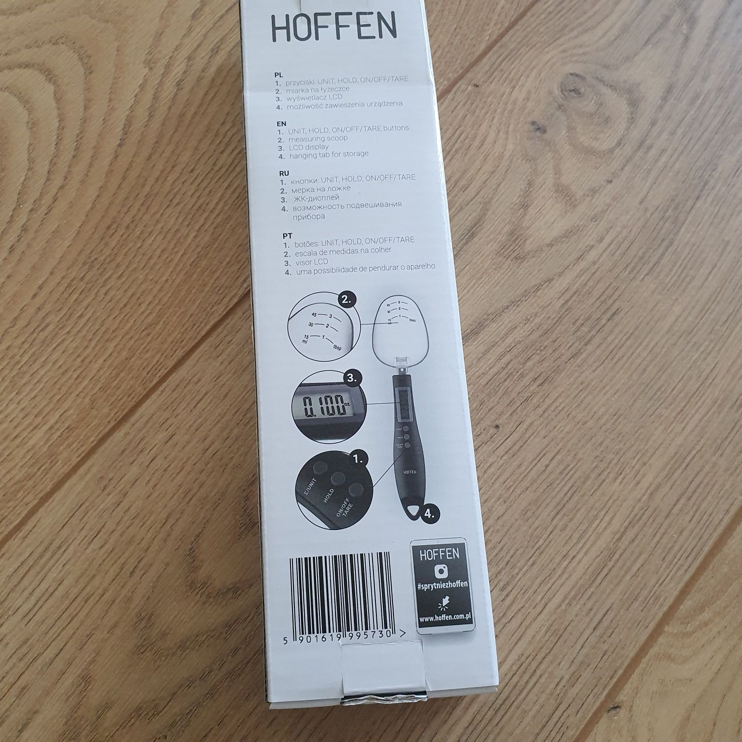 Waga kuchenna łyżeczkowa Hoffen spoon scale