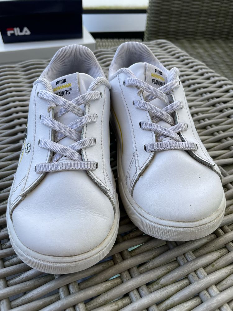 Adidasy białe puma peanuts