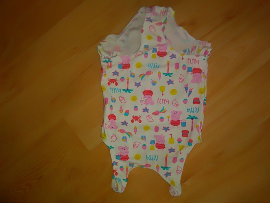 Strój kostium kąpielowy jednoczęściowy Świnka PEPPA firmy NEXT 92-98cm