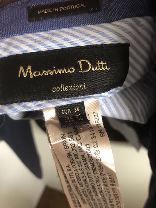 Garnitur 100% wełna Massimo Dutti