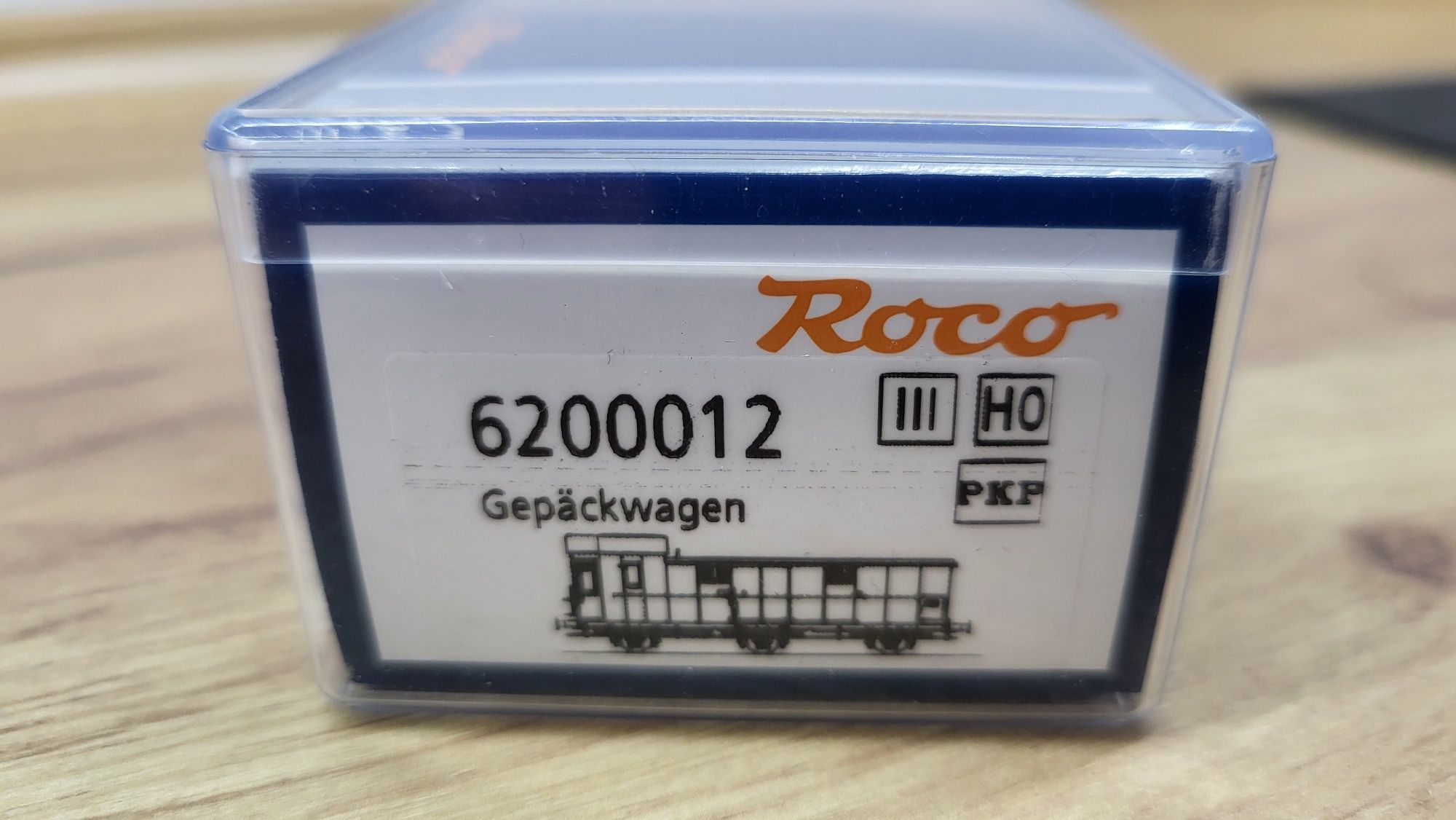 Roco 62...12 wagon bagażowy PKP boczniak st.Inowrocław DOKP GDAŃSK