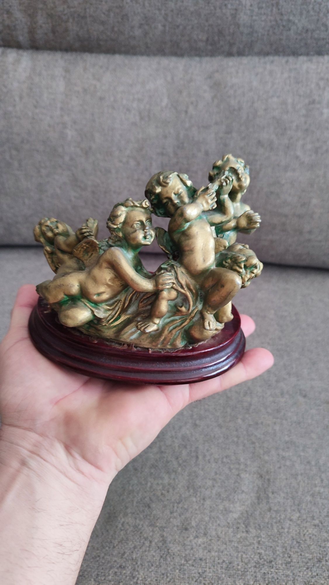 Escultura de Anjos Querubins - Arte Sacra