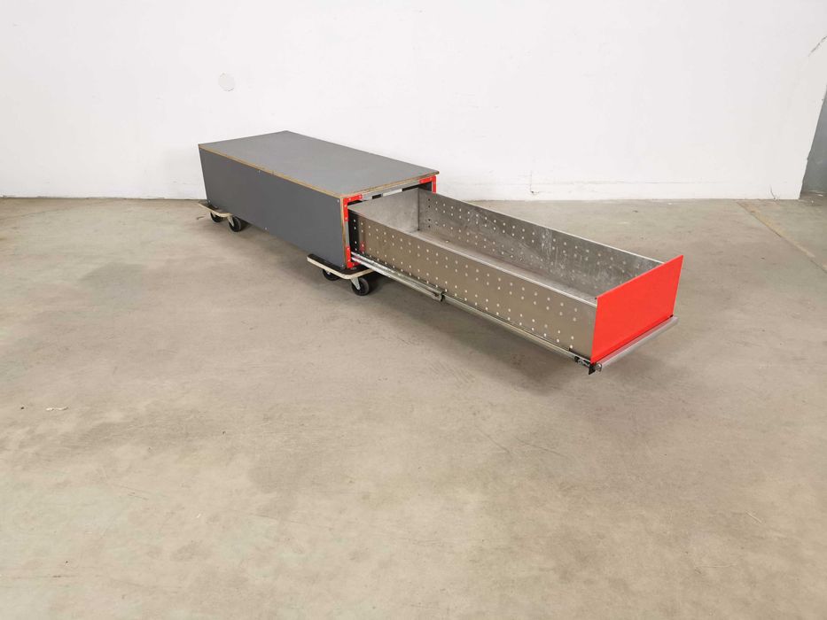 Zabudowa serwisowa warsztatowa regał samochodowy serwis SZUFLADA WURTH