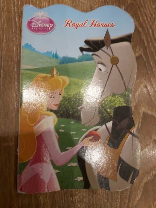 Książka kartonowa Disney Królewskie Konie- w j. angielskim