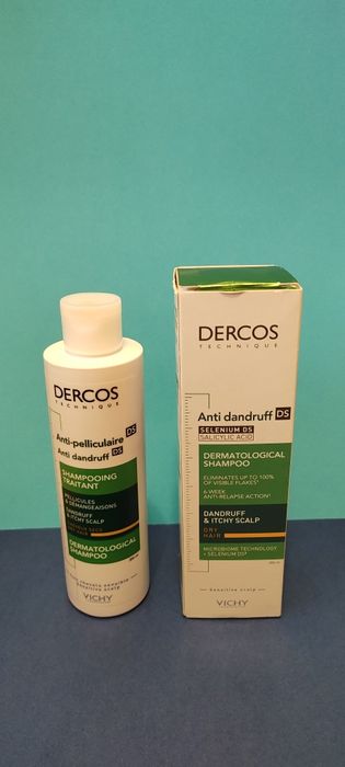 Vichy Dercos Anti Dandruff DS-szampon przeciwłupieżowy włosy suche 200
