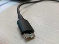 Кабель USB 3.0 A Male to Micro USB 3.0 Male Cable 0.5 m Black