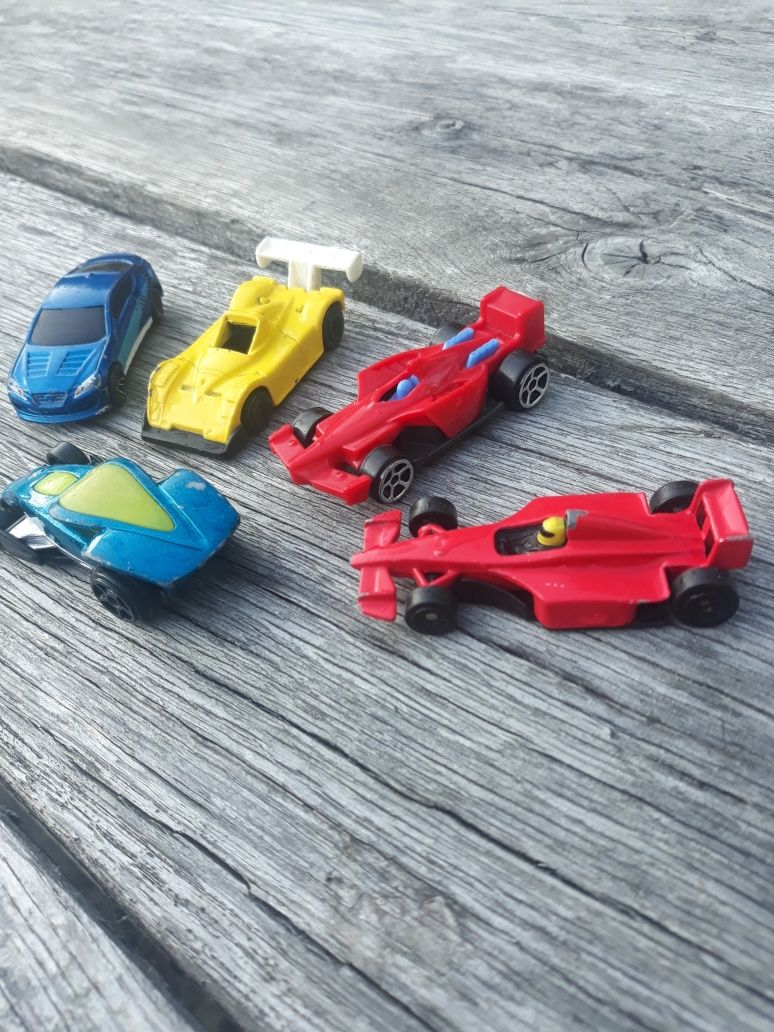 Zestaw 5szt.Hot Wheels Mattel,McDonald