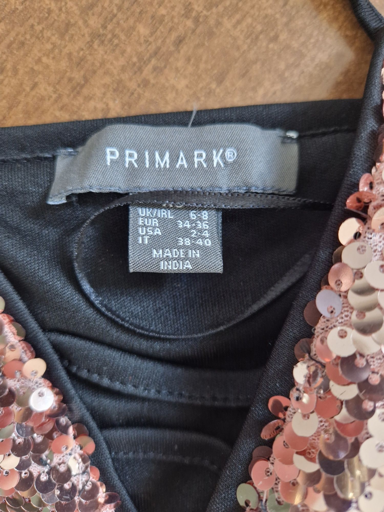 Kombinezon krótki primark  cekiny