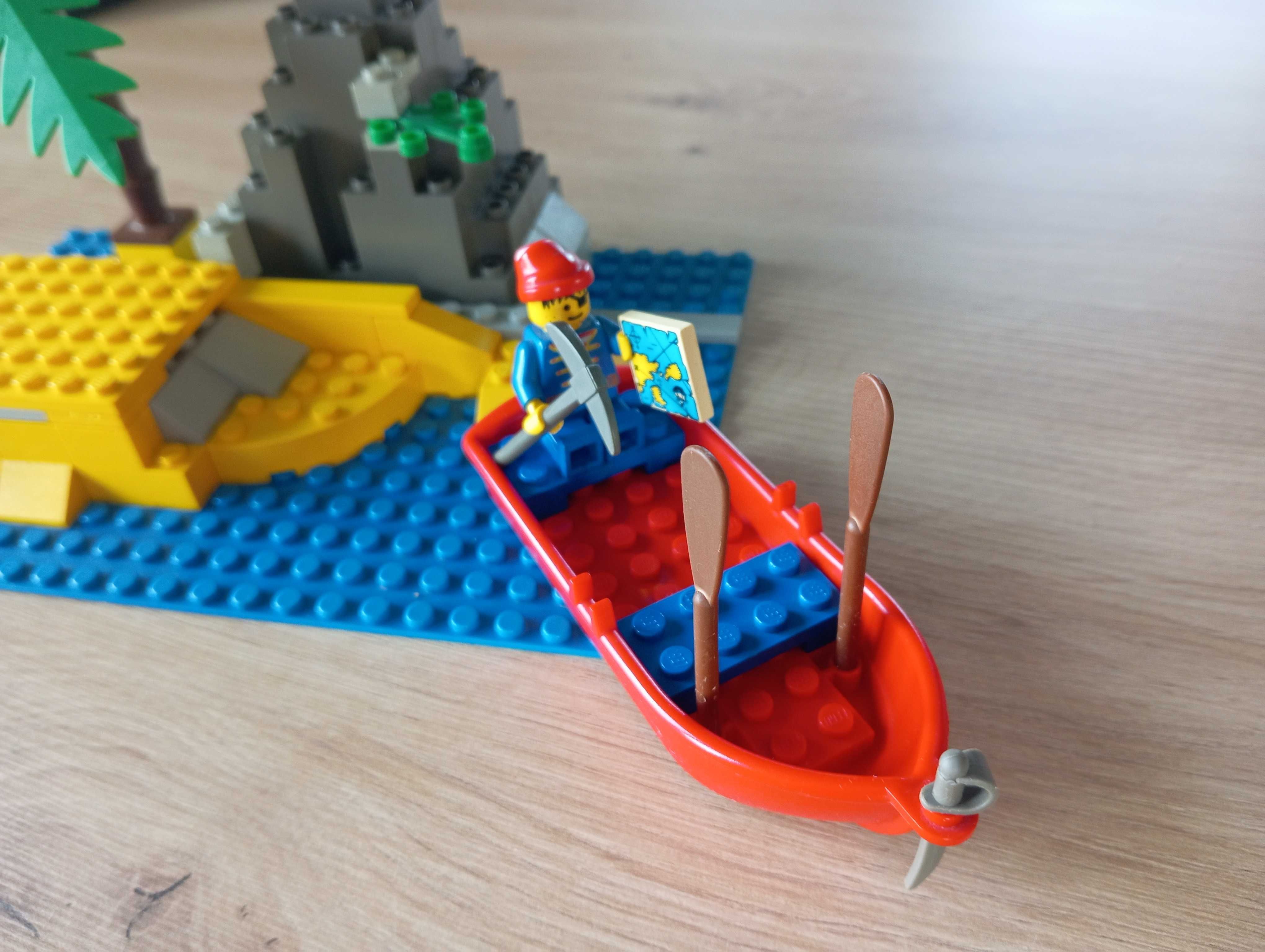 LEGO SYSTEM 6268 i 6254 Piraci statek i wyspa