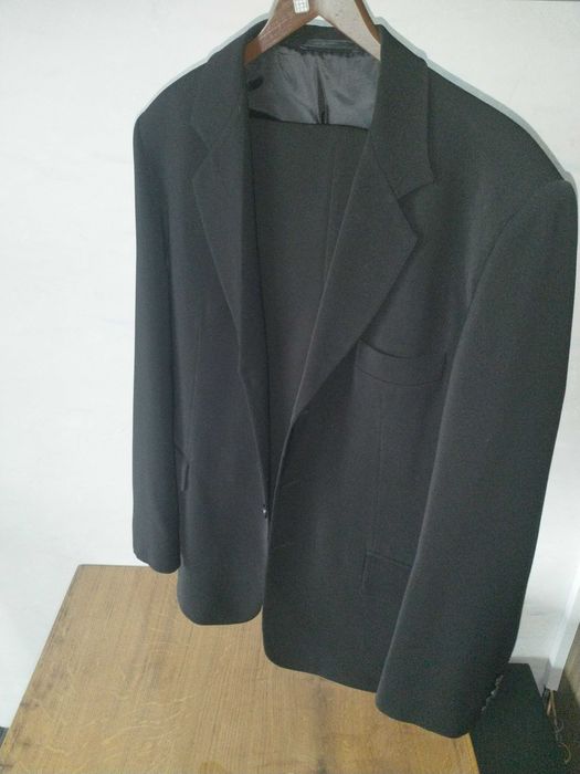 Garnitur męski czarny mat 100/188 XL