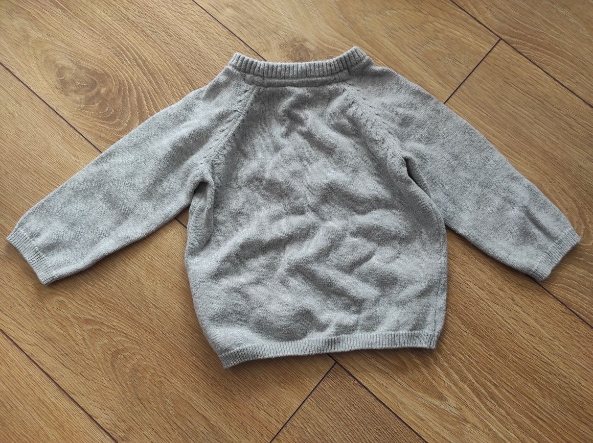 Sweter bawełniany 74 H&M