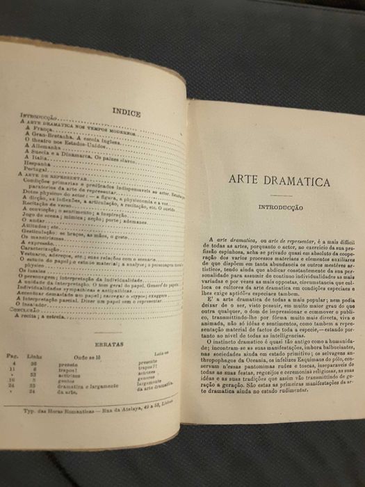 Arte Dramática / História do Teatro/ João de Deus-Couto Viana
