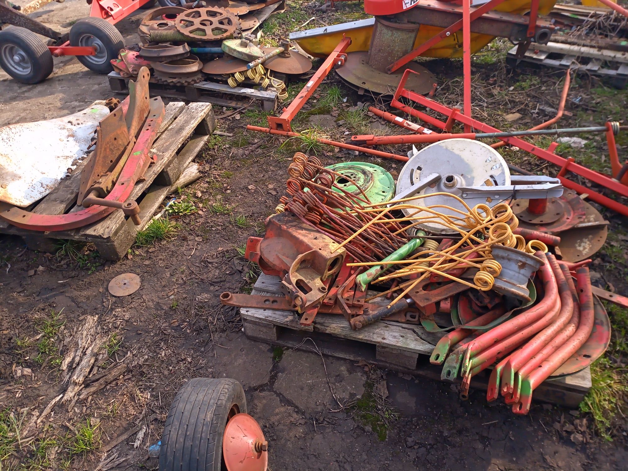 claas vicon Części do przewracarki zgrabiarki kosiarki pługa