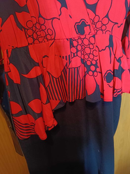 Vestido de festa tamanho único 55 cm cava a cava