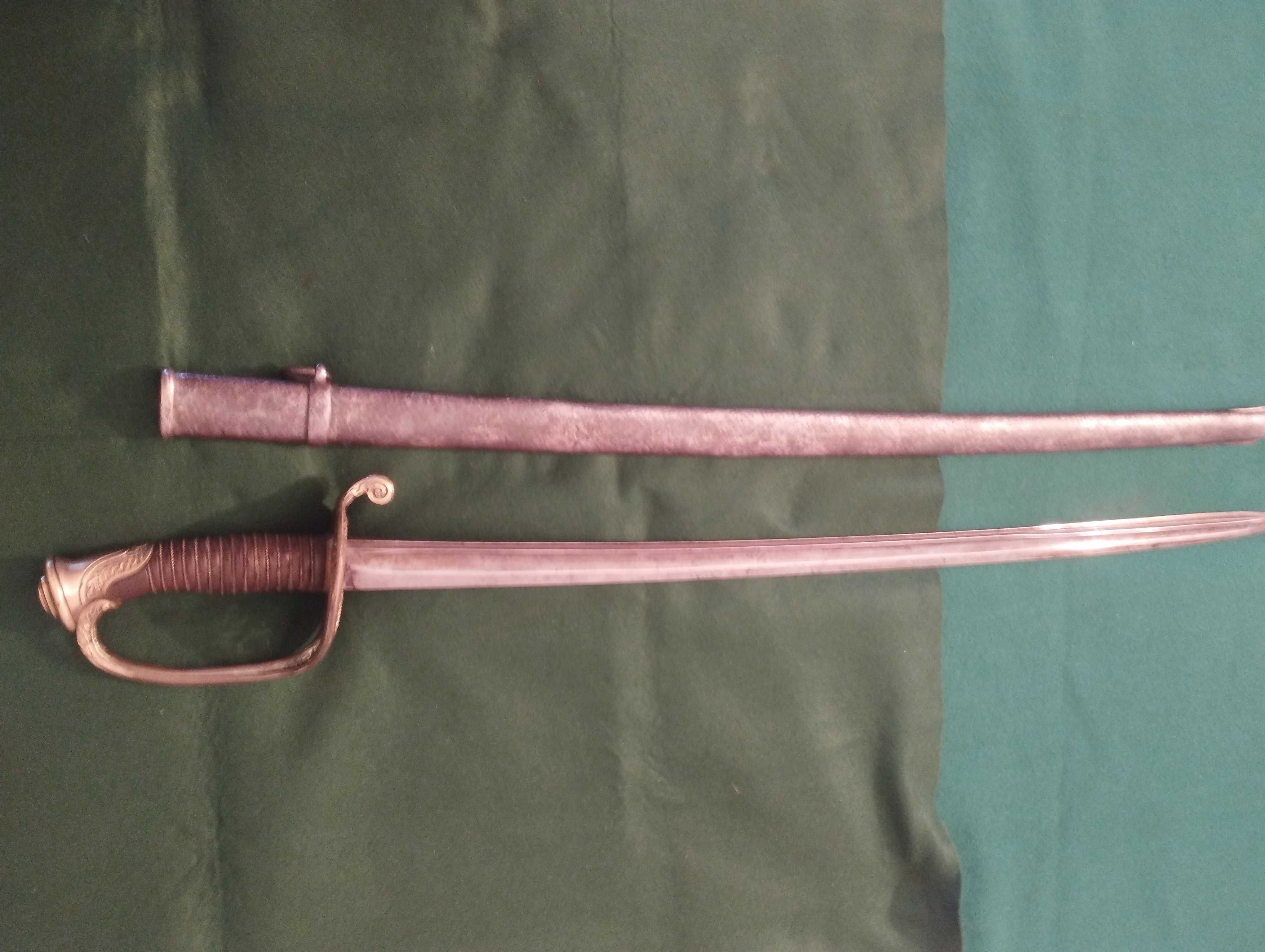Sabre de oficial Françês de infantaria, modelo 1845,