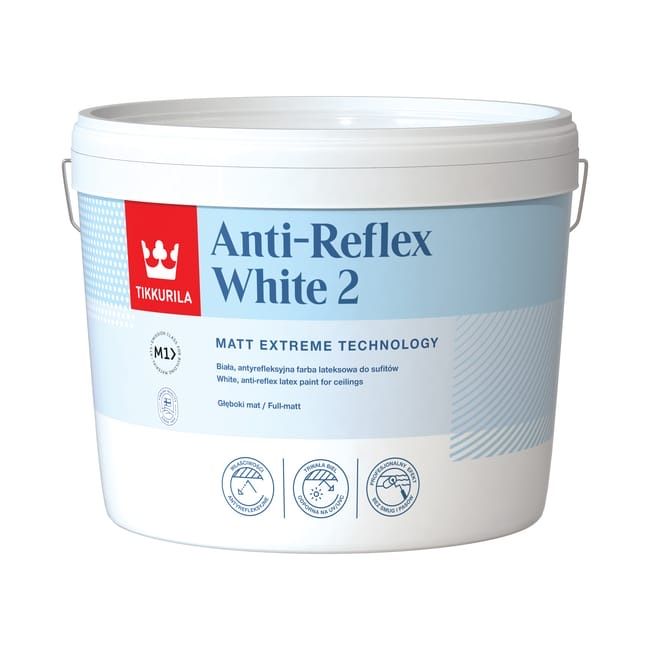 Nowa farba Tikkurila White 2 Antyrefleksyjna