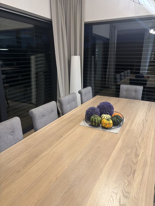 Eleganckie krzesła z kołatką 6 szt.