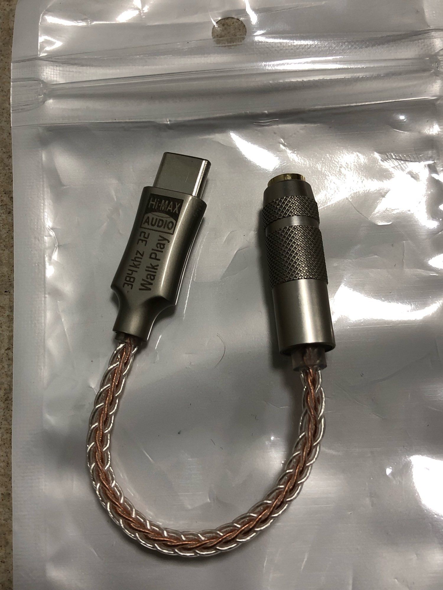 HiFi ЦАП USB Type C на 3,5 мм jack Підсилювач звуку