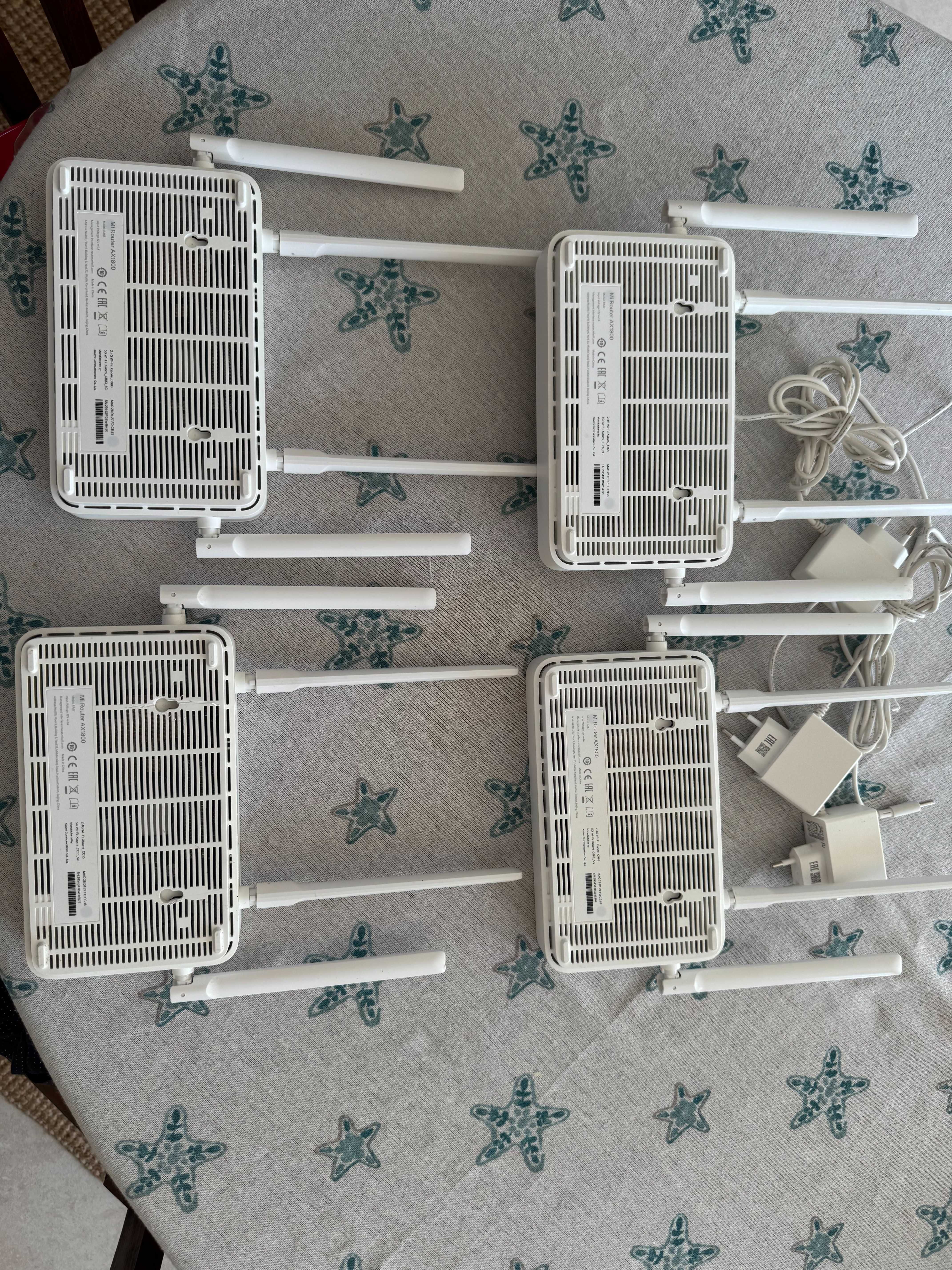 Lote de 4x Router Xiaomi AX1800