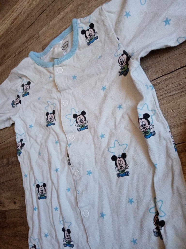 2  pajace dla chłopca 74 cm H & M Disney Mickey