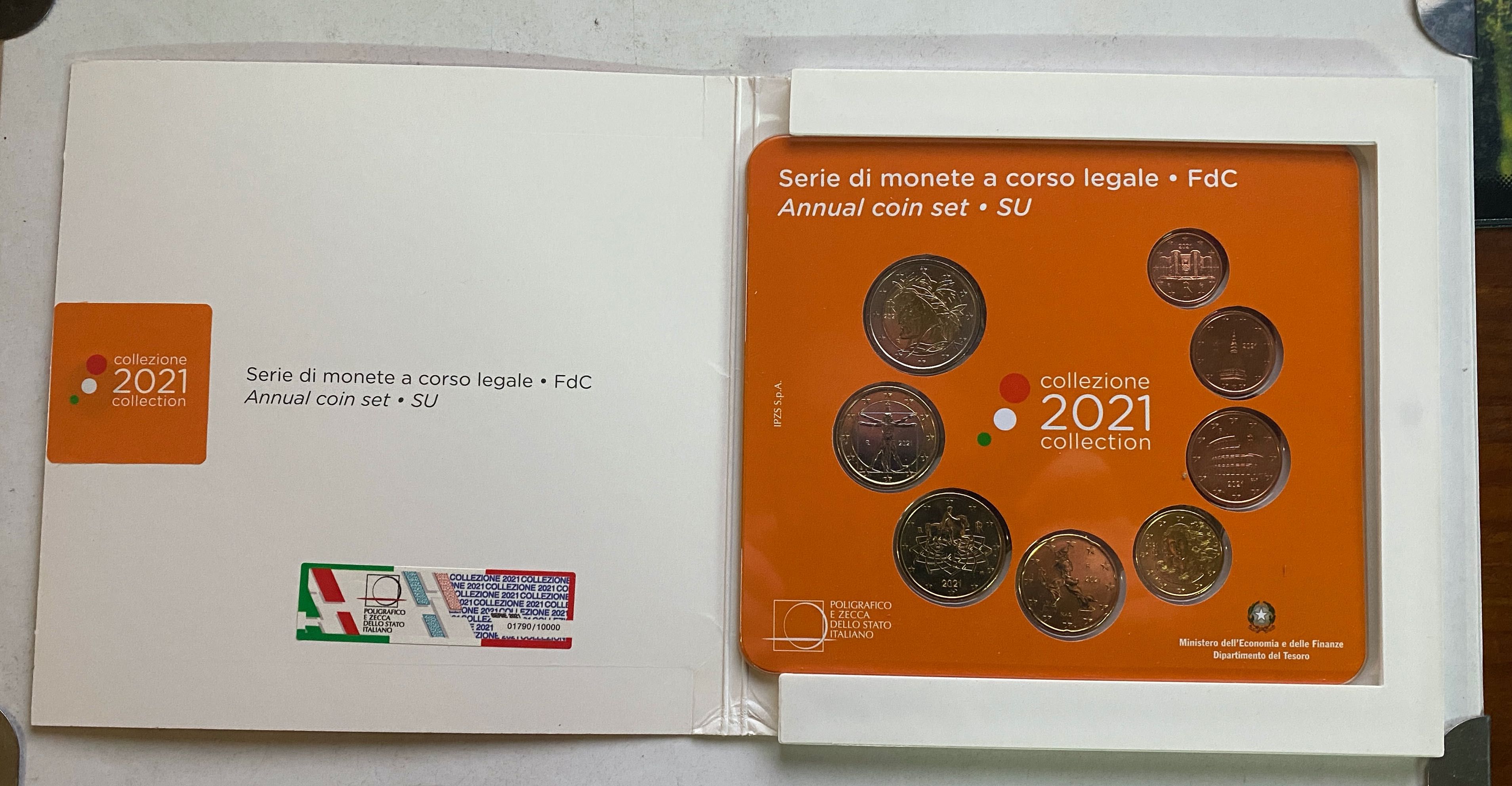 Itália euro BNC 2021