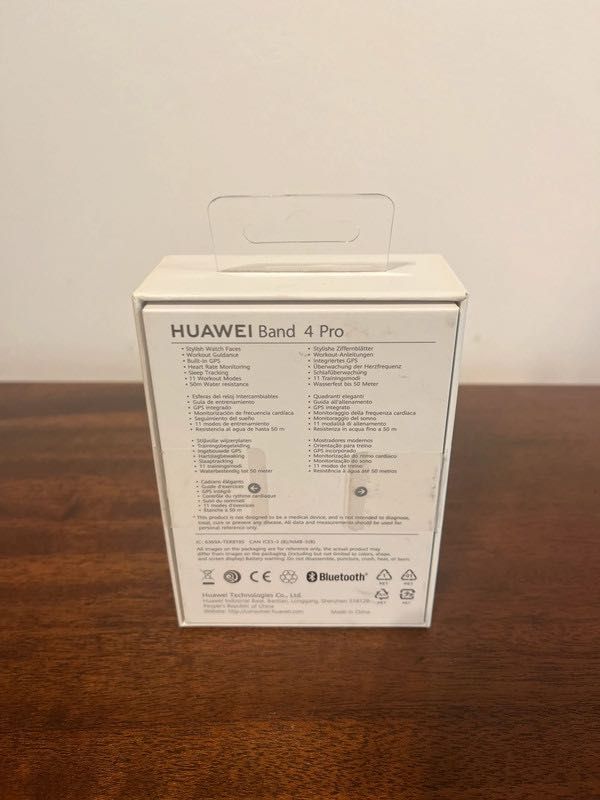 Caixa Huawei Band Pro 4 - Vermelho