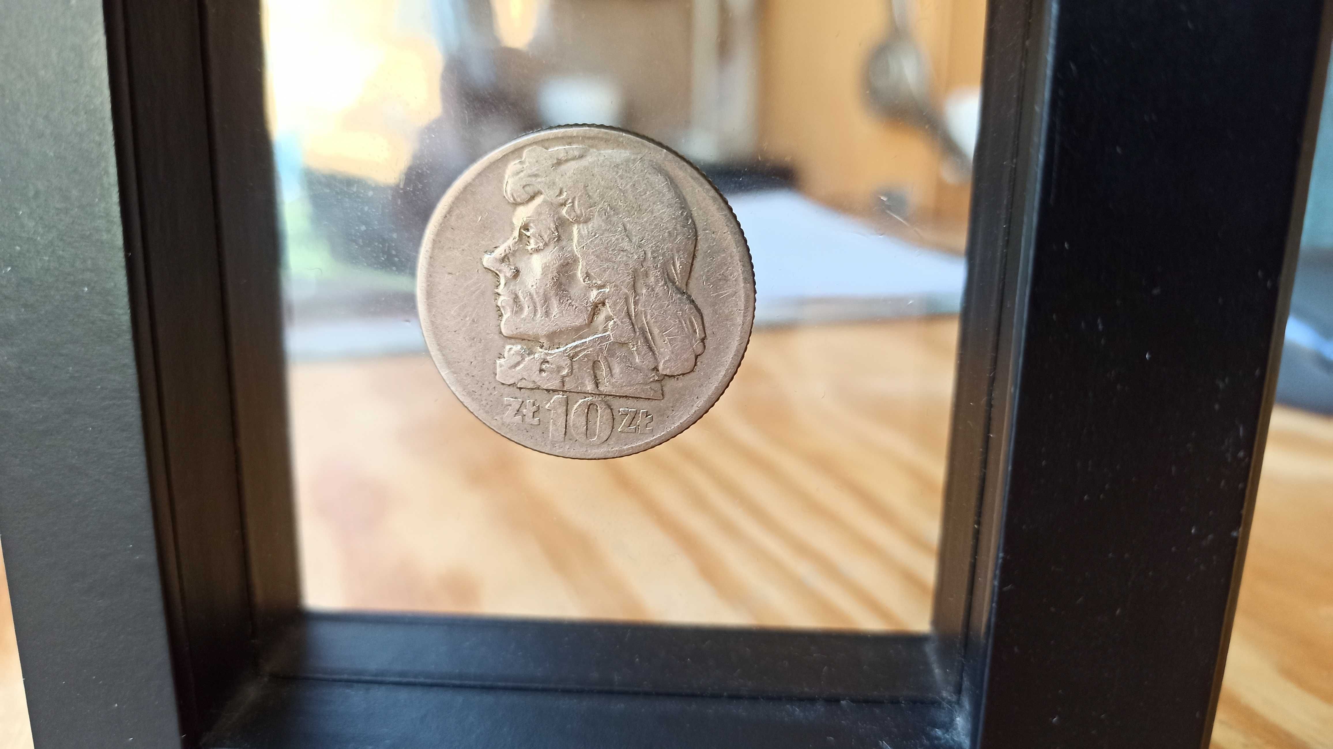 PRL, Moneta 10 złotych Tadeusz Kościuszko DUŻY 1960r / Piękna