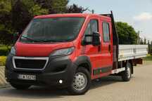 Peugeot BOXER 2.2 HDI 165KM * DOKA * BRYGADOWY * SKRZYNIA 4m !!! Salon PL