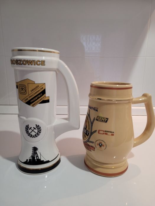 Kufel Tułowice Barbórka 2015i 2011 ZG Sieroszowice KGHM 2 szt. Tanio