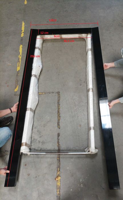 Opaski lakierowane do drzwi